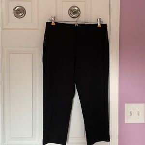Pure Jill slim-leg cropped pants
